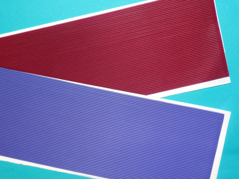 Wachsstreifen farbig - ca. 40 cm lange Streifen - Grobund