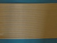 Perlstreifen 2 mm broncegold/matt - Grobund - 53 Streifen ca. 40 cm lang