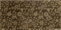 31031-01-11- Wachsplatte glanzgold mit geprgten Sternenmuster