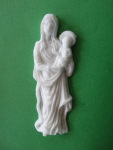 Madonna Nr. 19 / 11 cm  weiss