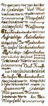 Sticker Anteilnahme gold (verschiedene Schriftzge)