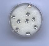 Strass-Chatons , kristall, 4x4mm - 10 Stck
